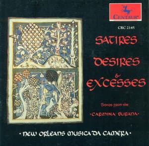 Songs From The 13Th Century Manuscript Carmina Burana - New Orleans Musica da Camera