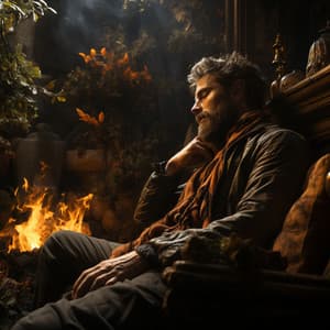 El Flujo Radiante Del Fuego: Armonía En Las Llamas - Latidos de soledad