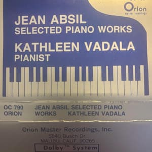 Jean Absil, Selected Piano Works - Jean Absil