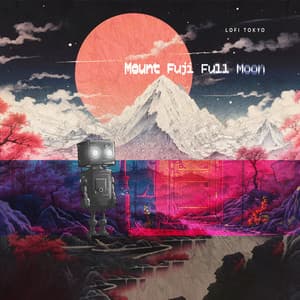 Mount Fuji Full Moon - Lofi Tokyo