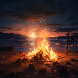 Serenity of Fire: Calming Flame Sounds - ASMR Zen Garden