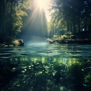 Meditation by the Water: Binaural Serenity - Binaural Beats Work Music