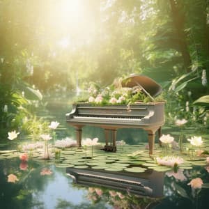 Forest Murmurs: Piano Echo - Worship Music Piano