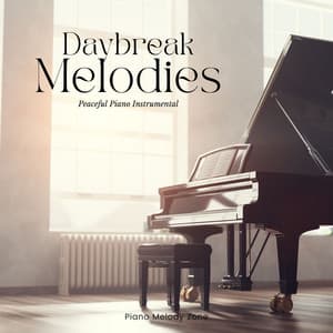 Daybreak Melodies: Peaceful Piano Instrumental - Piano Melody Zone