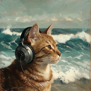 Purring Ocean: Cats Calming Harmonies - Relaxing Music for Cats