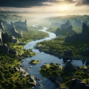 River's Touch: Massage Melodies - Achieve Inner Harmony