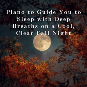 Piano to Guide You to Sleep with Deep Breaths on a Cool, Clear Fall Night - Silva Aula