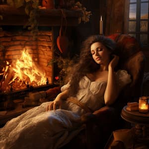 Warmth Within: Cozy Fire Relaxation Music - Sunday Chillout Songs