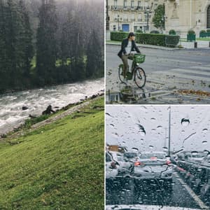 Tranquil Music for Rainy Aprils - Big Band Ballad with Guitar - Smooth Dinner Music