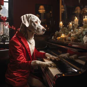 Música De Piano: Espíritus Melódicos Alegres De Perros - Chillout Salón Piano