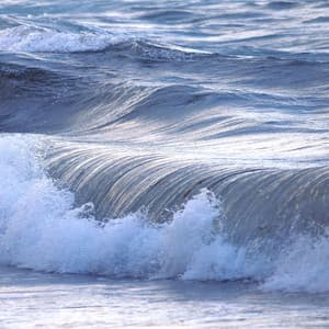 Oceanic Serenity: Waves of Calmness Echo - Waves Hard