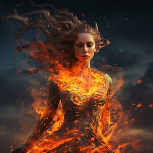 Fire's Mindful Melodies: Music in the Blaze - Fire Fruits Sounds