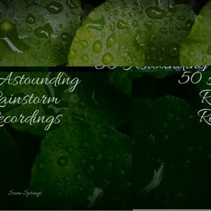 50 Astounding Rainstorm Recordings - White Noise Sleep Sounds