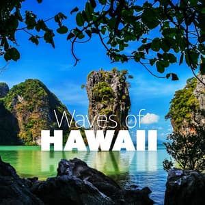 Waves fo Hawaii: Ocean Sounds with Music of Hawaii for Deep Relaxation and Vacation Vibe - Calming Music Sanctuary