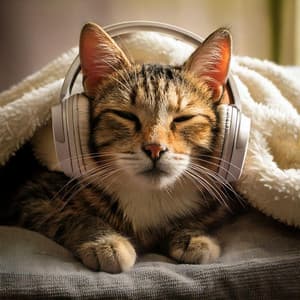 Purring Rhythms: Graceful Cat Music - Housework Happy Music Zone