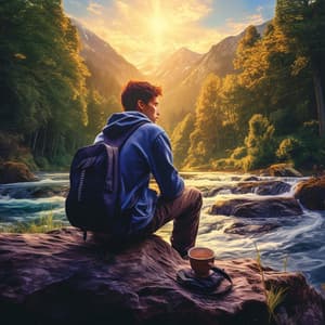 Calm Waterside Spa Retreat Operetta: Music by the Water - Soft Water Streams Sounds