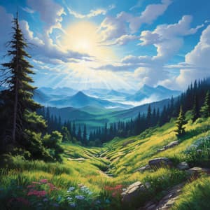 Woodland Hymn: Nature's Sacred Song - Healing Nature Sounds