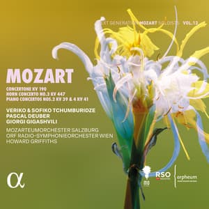 Mozart: Concertone KV 190, Horn Concerto No. 3, KV 447, Piano Concertos No. 2, KV 39 & No. 4, KV 41 - Wolfgang Amadeus Mozart