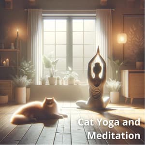 Cat Yoga and Meditation for the Heart: Love and Compassion - Relax Yoga Music Meditation