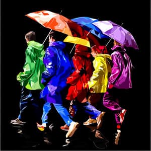 Snuggle with Raindrops - Nature & Rainforest Sounds Collective