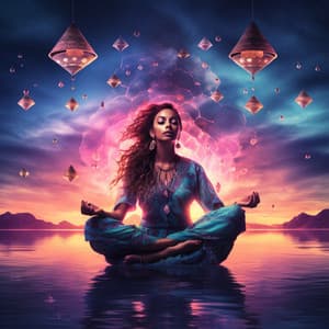 Ocean Meditation Serenity: Nocturne's Ocean Ballad - Nature & Sounds Backgrounds