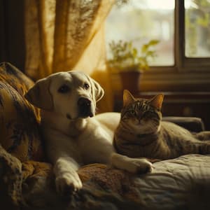 Gentle Pet Relaxation: Music for Peaceful Pets - Nighttime Pets