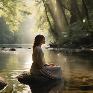 Concentración Junto Al Agua: Ambiente Calmante Del Río - La mejor musica instrumental