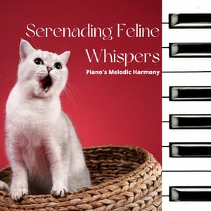 Serenading Feline Whispers: Piano's Melodic Harmony - The Calm Piano