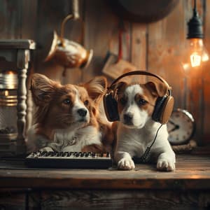 Lofi Canines: Dogs Calm Rhythms - Gentle Lofi Calm