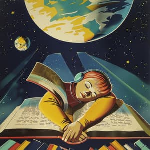 Auf den Flügeln der Worte: Eine Reise durch die lyrische Landschaft des Lebens - Ruhige Musik als Einschlafhilfe