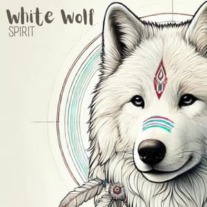 White Wolf Spirit: Shamanic Healing Flute & Drums with Howling Wolf - Shamanic Meditation Tribe