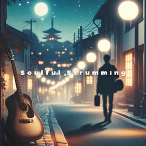 Soulful Strumming: Urban Jazz Guitar for Midnight Walks - Instrumental Jazz Music Guys
