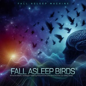 Fall Asleep Birds - Binaural Beats, Solfeggio Healing Frequencies and Bird Sounds For Deep Sleep - Fall Asleep Machine