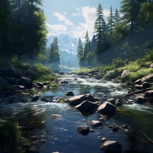 River Ambiance: Calming Work Environment Music - Concentration Help