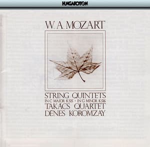 Mozart: String Quintets Nos. 3 and 4 - Wolfgang Amadeus Mozart