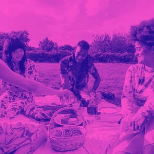 Backdrop for Wonderful Throwbacks - Elegant Bossa Guitar Trio - Chill Vibes