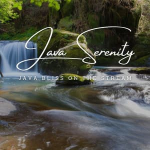 Riverside Java Serenity: Water Soundscapes for Coffee - River Sound for Sleep