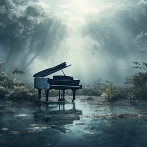 Piano Music: Serene Silent Echoes - Easy Listening Piano