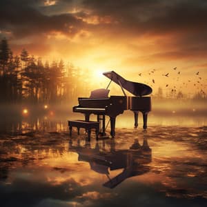 Piano Music: Rhythmic Solace - Piano Relaxation Music Masters