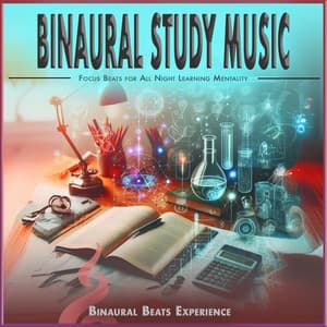 Binaural Study Music: Focus Beats for All Night Learning Mentality - Binaural Beats Experience