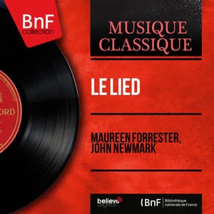 Le lied - Maureen Forrester