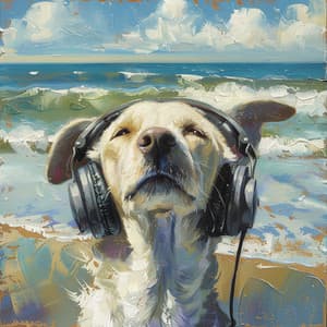 Ocean Walks for Dogs: Serene Beach Music - Dog Relaxation