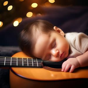 Sueños De Canción De Cuna: Música De Guitarra Relajante Para El Sueño Del Bebé - Las Guitarras Románticas