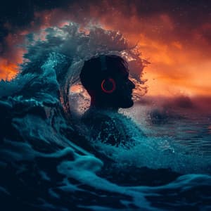 Ocean's Melody: Binaural Resonance - Neon Pearl