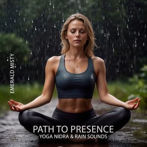 Path to Presence: Yoga Nidra & Rain Sounds for Deep Mindful Relaxation and Self-Discovery - Emerald Misty
