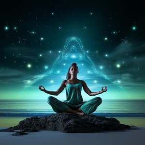 Calm Yoga Harmony: Melodies with Thunder's Presence - Heart Coherence
