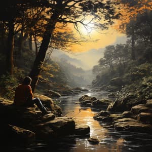 Tranquilidad Junto Al Río: Reflexiones Musicales Meditativas - Naturaleza nativa americana