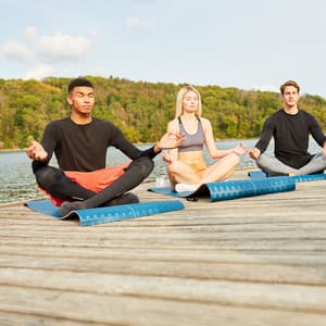 Binaural Lagoon: Deep Meditation Waters Journey Within - Pixeo