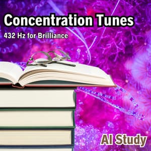 Concentration Tunes: 432 Hz for Brilliance - AI Study