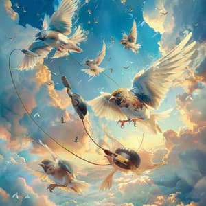 Wings and Echoes: Binaural Birds Melody - 78 72 Hz - Hertz-Hunters